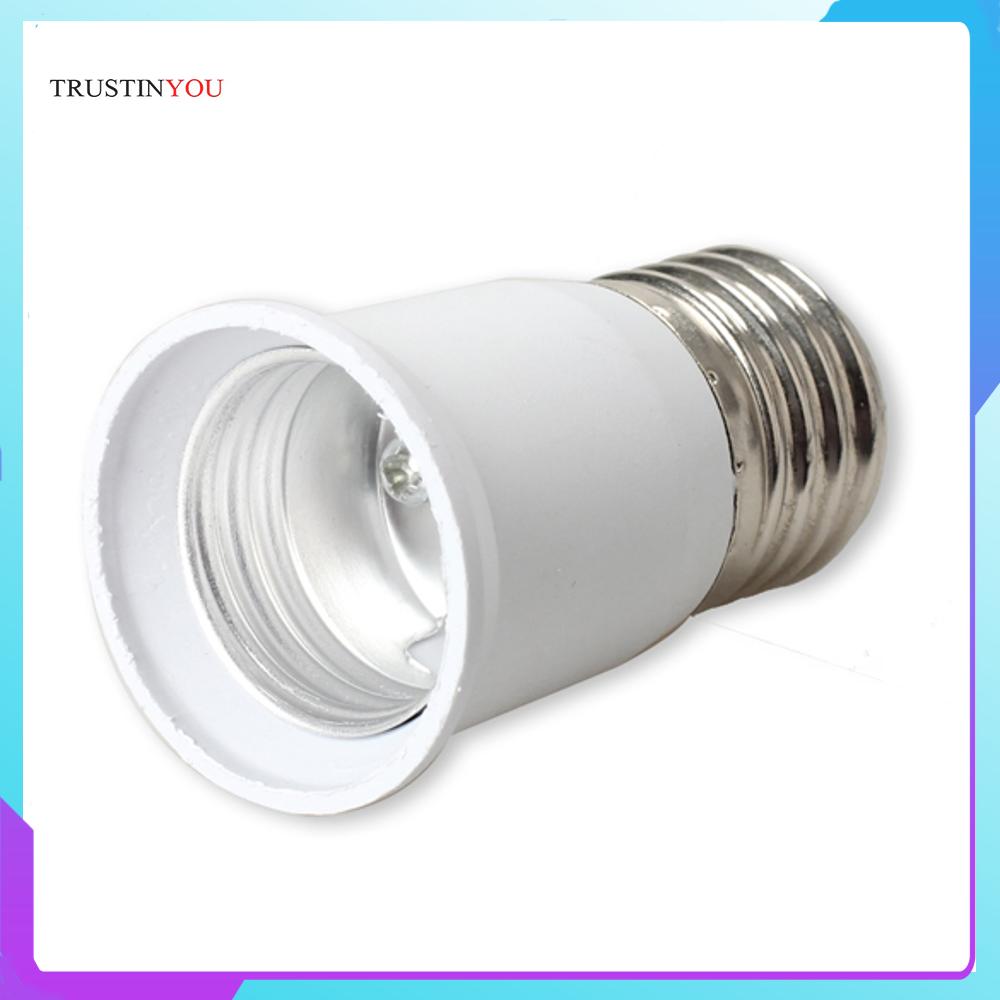 E27 to E27 Extension Base CLF LED Light Bulb Lamp Adapter Socket Converter