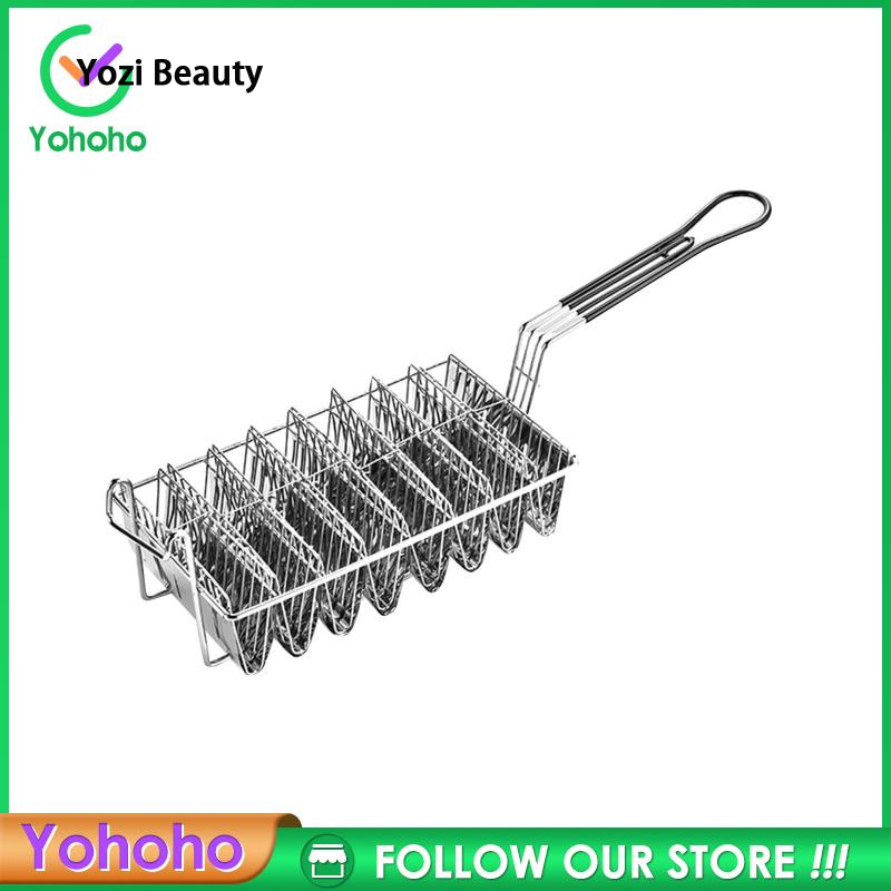 TIANLEYU Corn roll basket, corn roll shell jelly, jelly rack, jelly basket with grip, deep jelly rack, corn roll jelly basket ราคา 598 บาท*ส่งฟรี