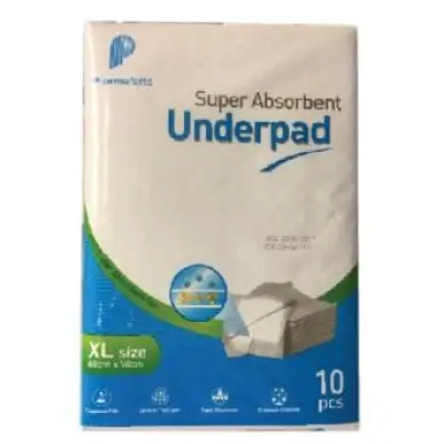 Pharmaforte Underpads XL size 60cm x 90cm 10's/pack - 6 packets