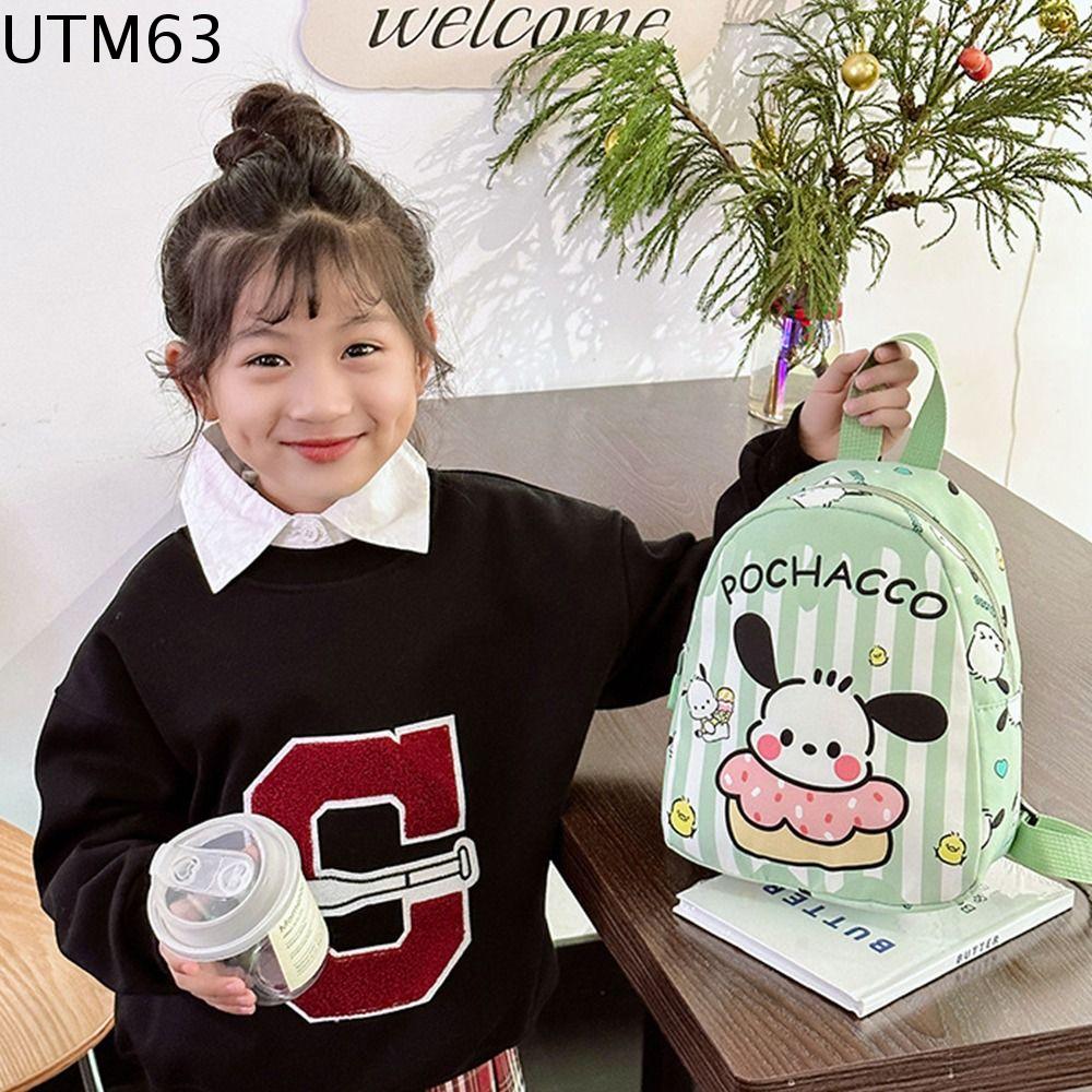  UTM63 Cinnamoroll Ba lô hoạt hình mini My Melody Mèo KT Túi đeo vai dễ thương Thường ngày Pachacco Cặp sách kuromi Bé trai 