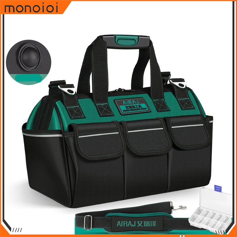Monqiqi Túi đựng đồ nghề đa năng 13inch chống thấm cao cấp