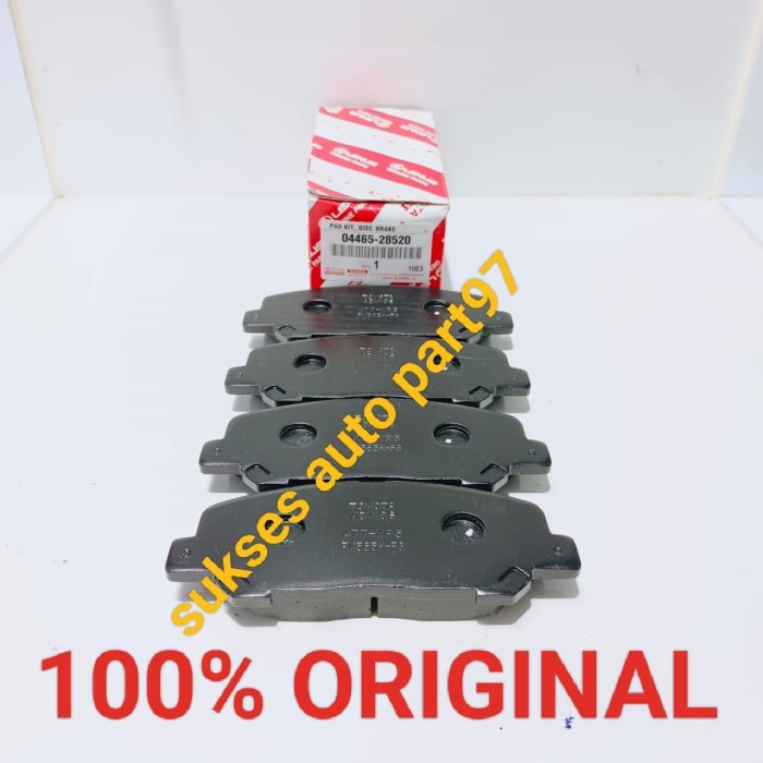 brake pad kampas rem depan new alphard vellfire 2400cc 2500cc original Harga 850,000 rupiah*Gratis Ongkir