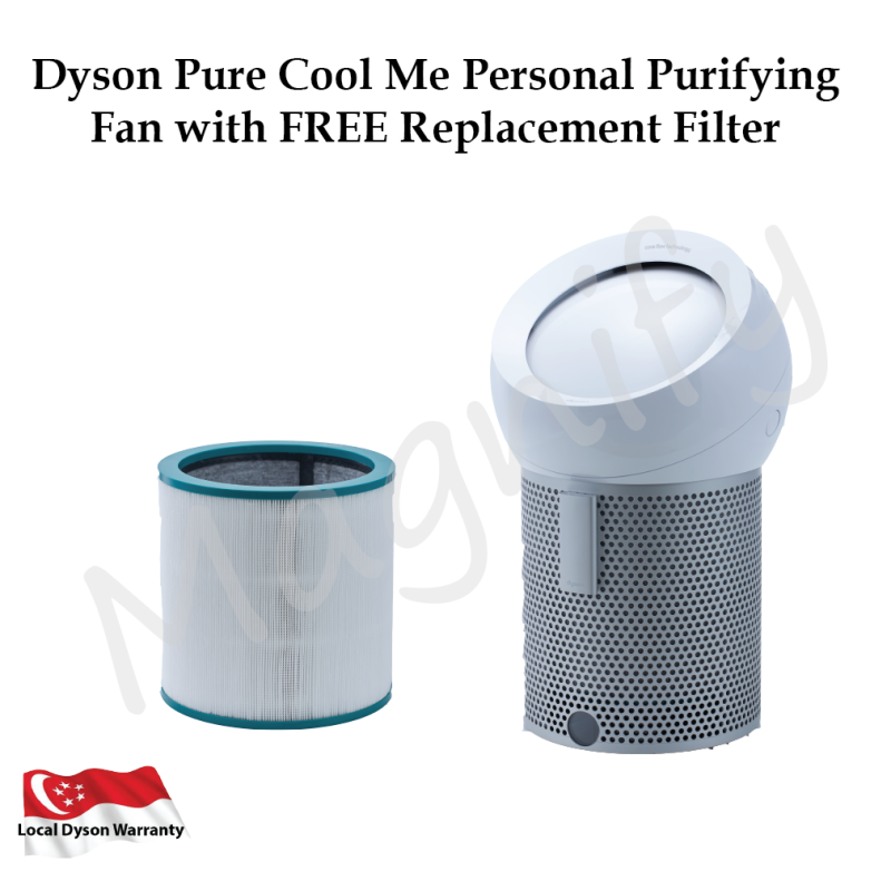 Dyson Pure Cool Me Personal Purifying Fan with FREE Replacement Filter Singapore