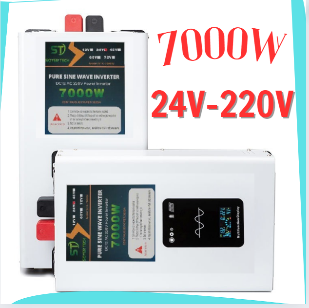 Bộ Kich đổi điện 7000W 24V sang 220V Sin Chuẩn SOYER TECH Mã STK