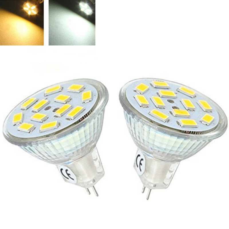 【Big-promotion】 Dimmable MR11 GU4 Led Lamp 3W 5W 7W 9LEDS 12LEDS 15LEDS 5730SMD AC/DC12V LED Spotlig
