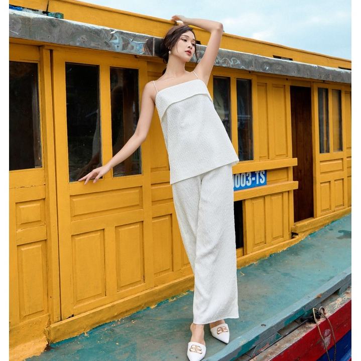 JM Dress Design   Quần sunny suông ống rộng 3R01.2302WF