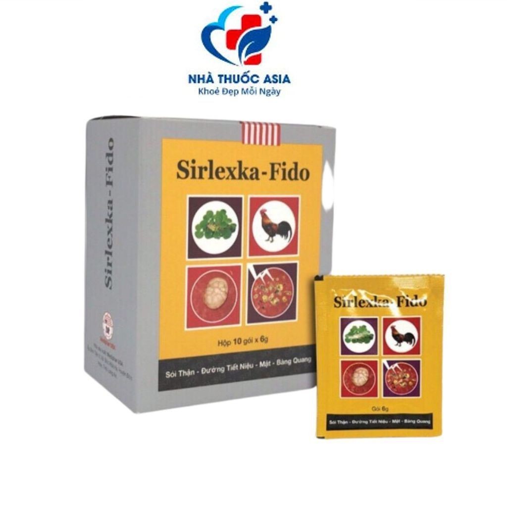 SIRLEXKA - FIDO HỘP 10 GÓI X 6G