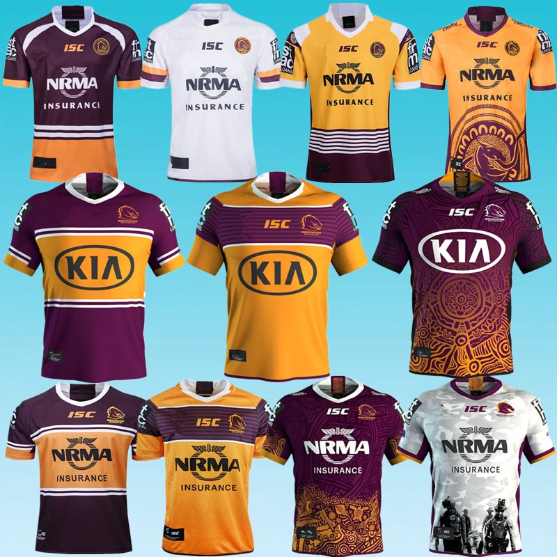 NRL Brisbane Broncos Custom Name Number 2022 Heritage Jersey T-Shirt