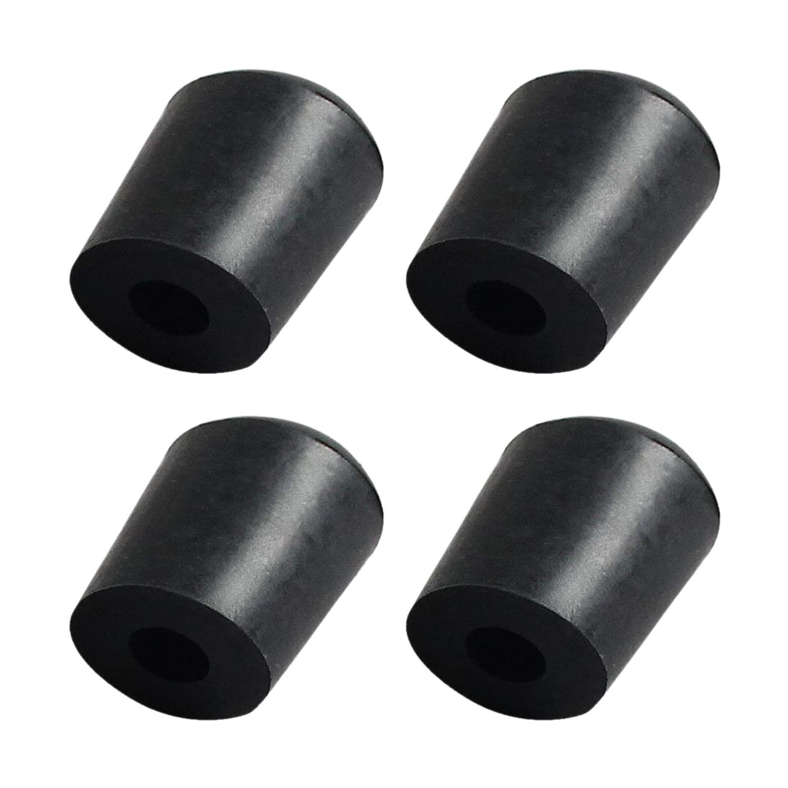 Lacooppia 4 miếng đầu cao su cho CELLO Endpin cho thực hành hiệu suất không có tiếng ồn không vết trầy xước chống trượt trượt nút chai đồ bảo vệ sàn