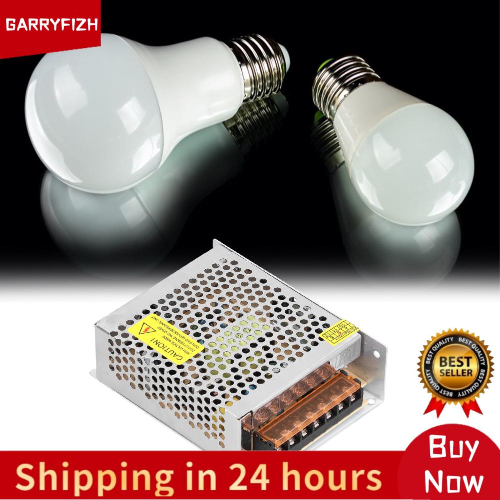 GARRYFIZH Switching Converter LED Driver DC Universal Switching Power Supply การกระจายความร้อนที่ดีสำหรับ LED Strip Light ระบบกล้องรักษาความปลอดภัยโครงการคอมพิวเตอร์ ราคา 396 บาท*ส่งฟรี
