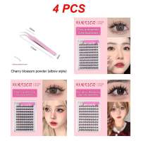 【การจัดส่ง 2-3 วัน】 KUESICR False Eyelashes กาวฟรีขนตาเทียม 3 มิติกาวตัวเองด้วยแถบกาวยาวนานขยายความจุขนาดใหญ่เครื่องสำอางง่ายต่อการใช้และถอดขนตาแต่งหน้าใช้ใหม่ขนตาคลาสเตอร์เดียว