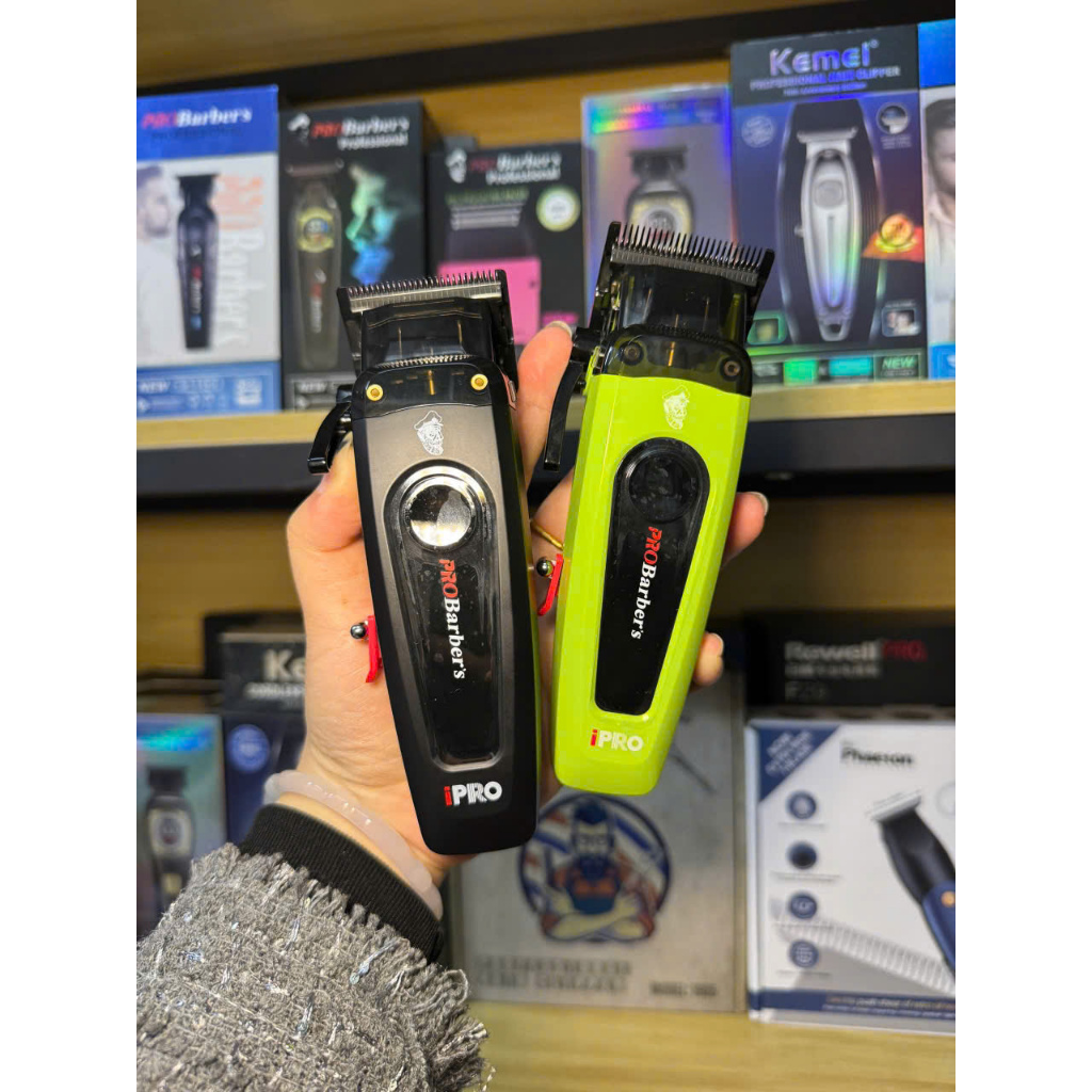 Tông Đơ Pro Barbers IPro S1095 Probarbers Chính Hãng Lưỡi DLC Động Cơ 11500rpm - SS650