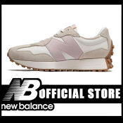 New Balance NB327 Women's Running Sports Sneakers in White/Grey/Pink