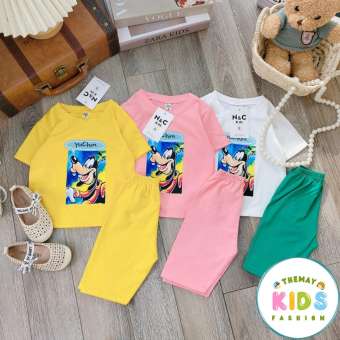 Đồ bộ bé gái quần Lửng 3 Màu