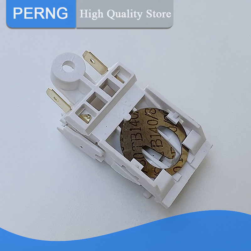 [PERNG] Tehe 5 Pcs Electric Kettle Switch Accessories 16A White High Power Temperature Control Automatic Outage Handle Key Switch