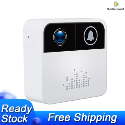 IP Video Intercom WI-FI Video Doorbell Camera,Video Doorbell Camera Wireless for Home Security 720P HD Night Vision