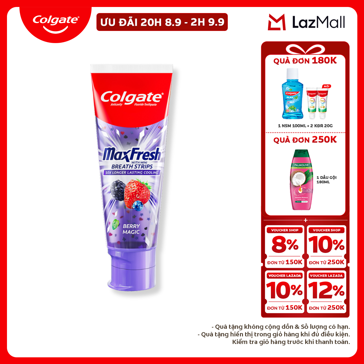 Colgate MaxFresh Rainbow Fresh view 2