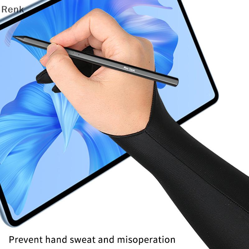 Renk 1 2pcs còn chống cảm ứng hai ngón tay tay sơn găng tay cho ipad máy tính bảng màn hình cảm ứng sơn găng tay nghệ thuật Nguồn cung cấp vẽ găng tay