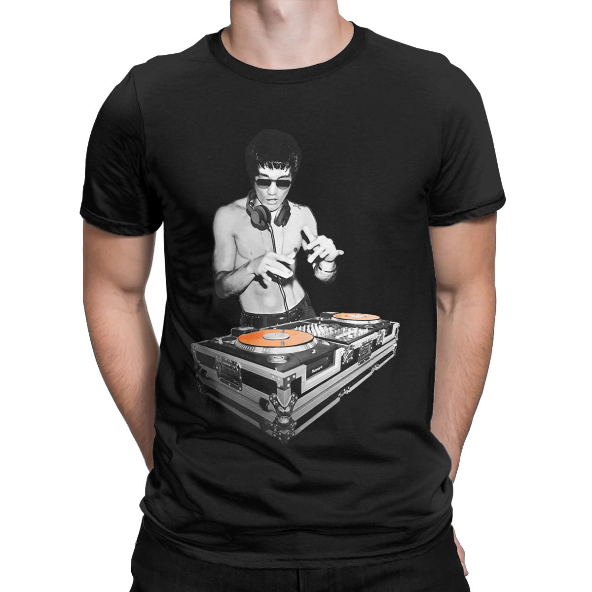 bruce lee style shirt