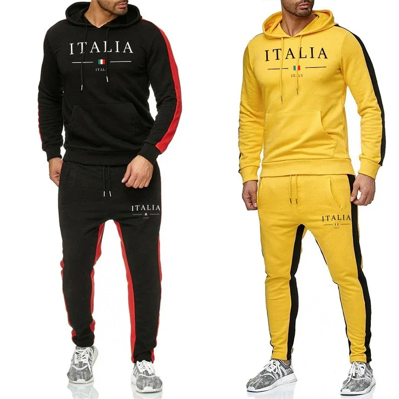 [AN Fire] For the 2025 men's autumn and winter season, there are popular hooded sweatshirts, jogging