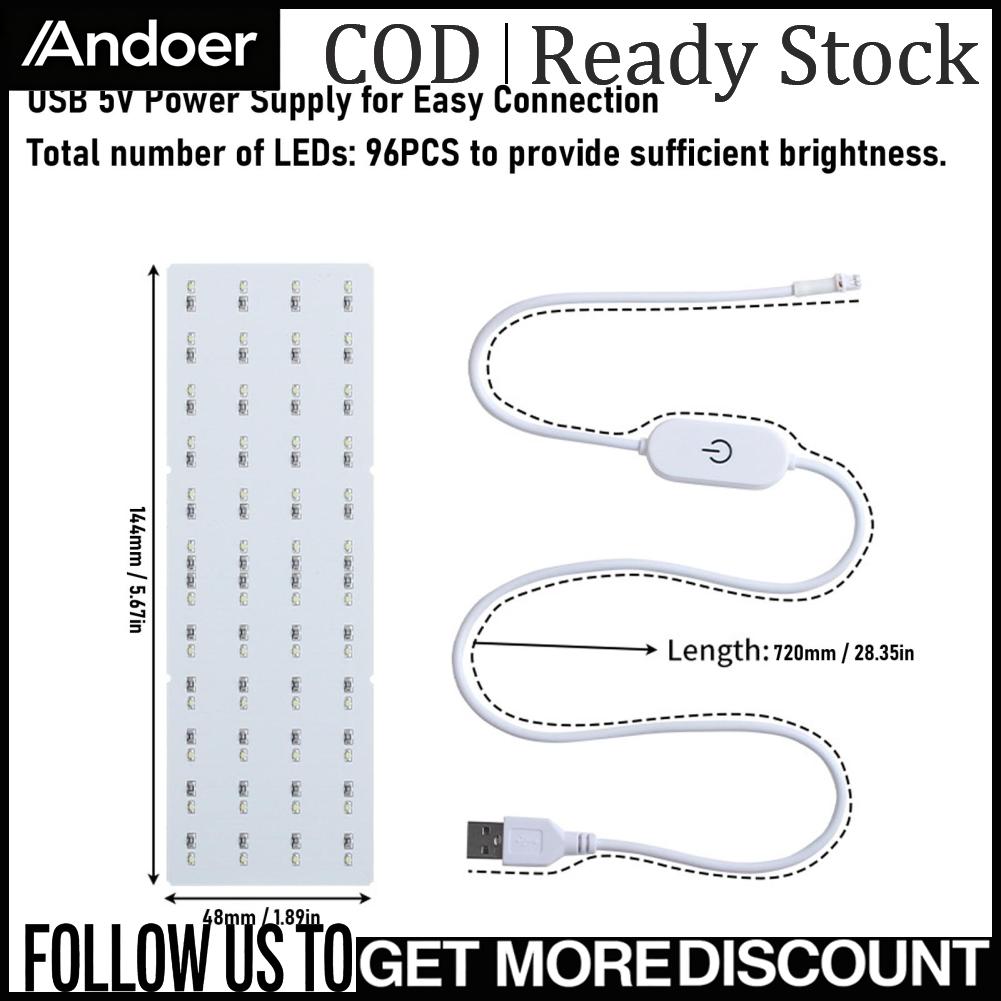 Andoer 3D เครื่องพิมพ์ LED Board เปลี่ยน ABS โปร่งแสงนูน 3D เครื่องพิมพ์ LED Light Board ประกอบง่ายทนทานสำหรับซ่อม ราคา 394 บาท*ส่งฟรี