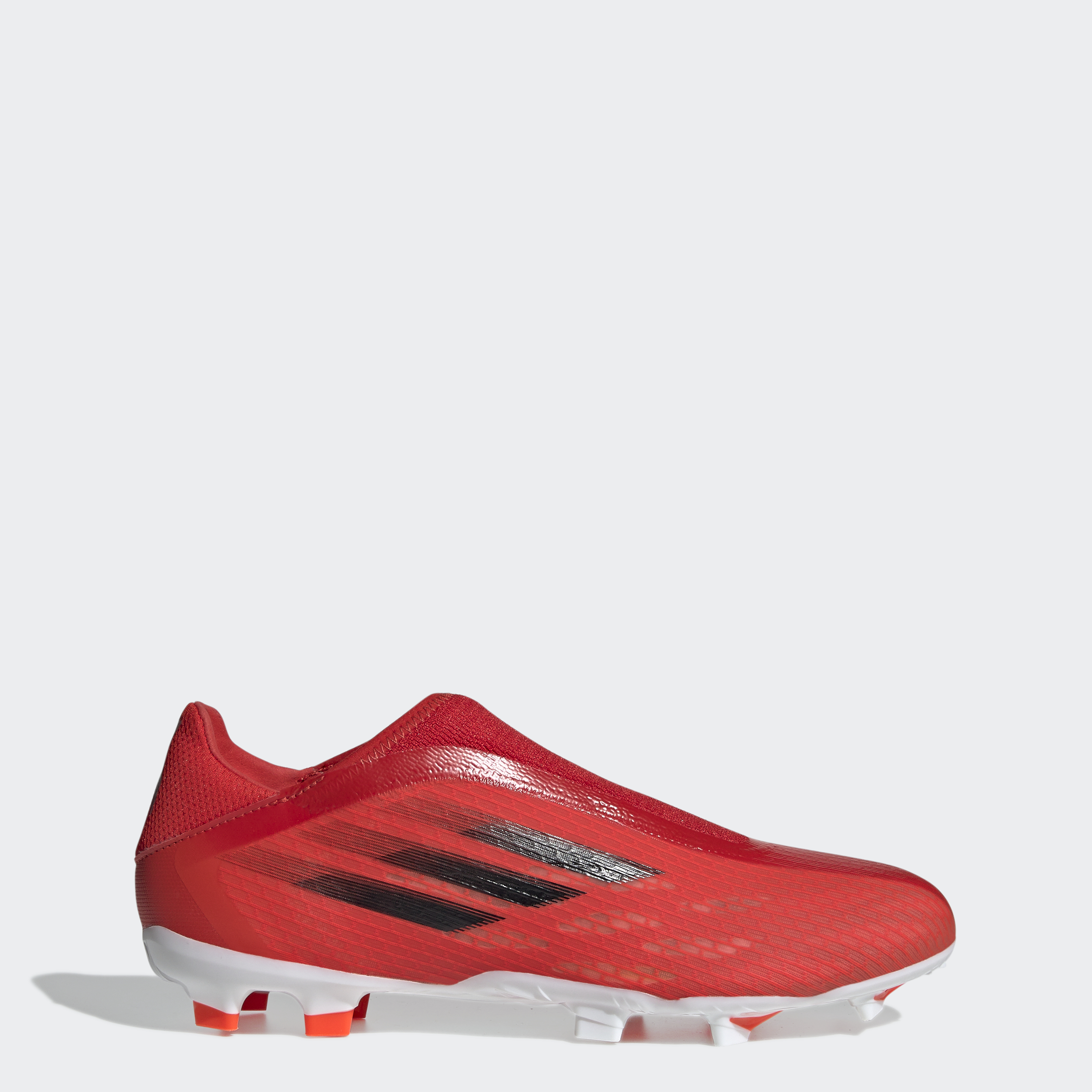 Adidas bóng đá giày bóng đá sân cỏ tự nhiên không dây x speedflow.3 unisex đỏ fy3271