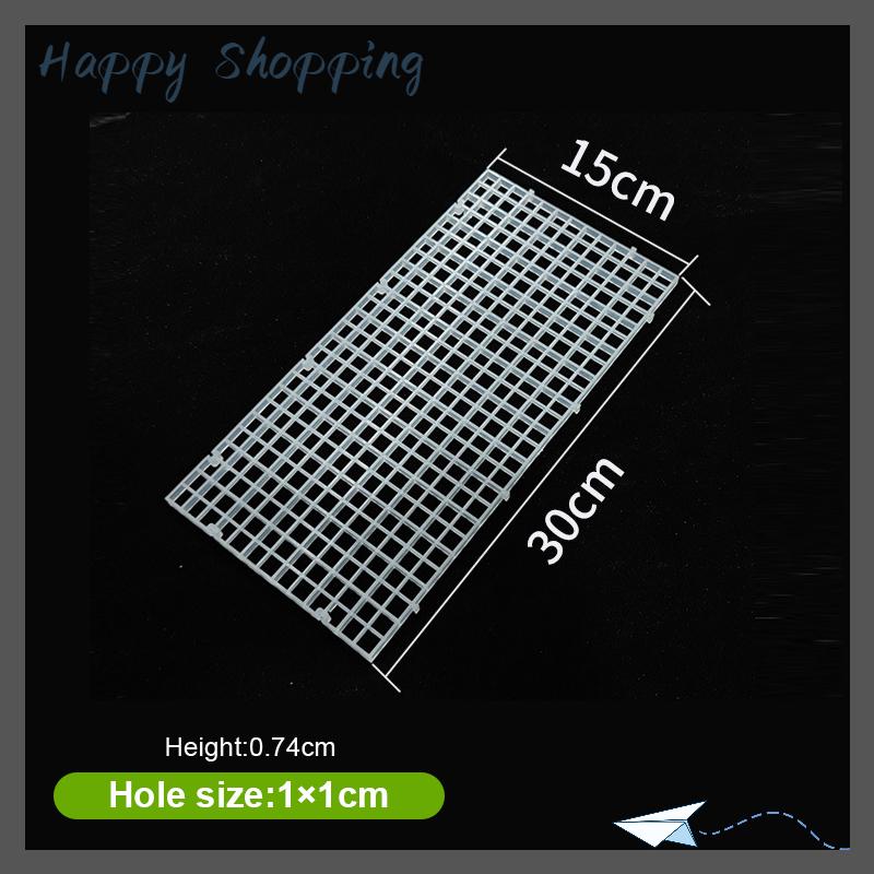 [THS Store] COD Có thể tháo rời spliceable Fish Tank cô lập tấm trên bìa Net dưới bộ lọc khung lưới dưới tấm lọc chia tấm - 5