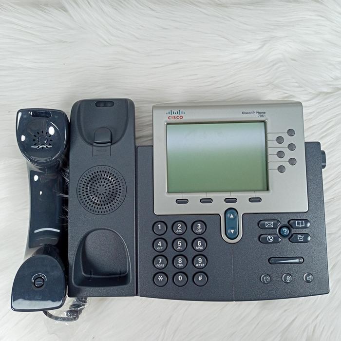 CISCO IP PHONE 7961G NEW EX DISPLAY - Elvoir Store Giá 510,000 Đồng*Miễn phí vận chuyển