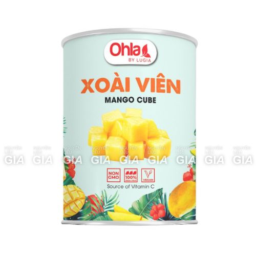 Trái cây đóng lon Ohla 950g - XOÀI VIÊN
