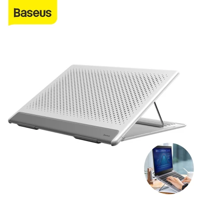 Baseus Adjustable Laptop Stand Foldable Desktop Holder for Notebook MacBook Computer Bracket Lifting Cooling Holder Non-slip