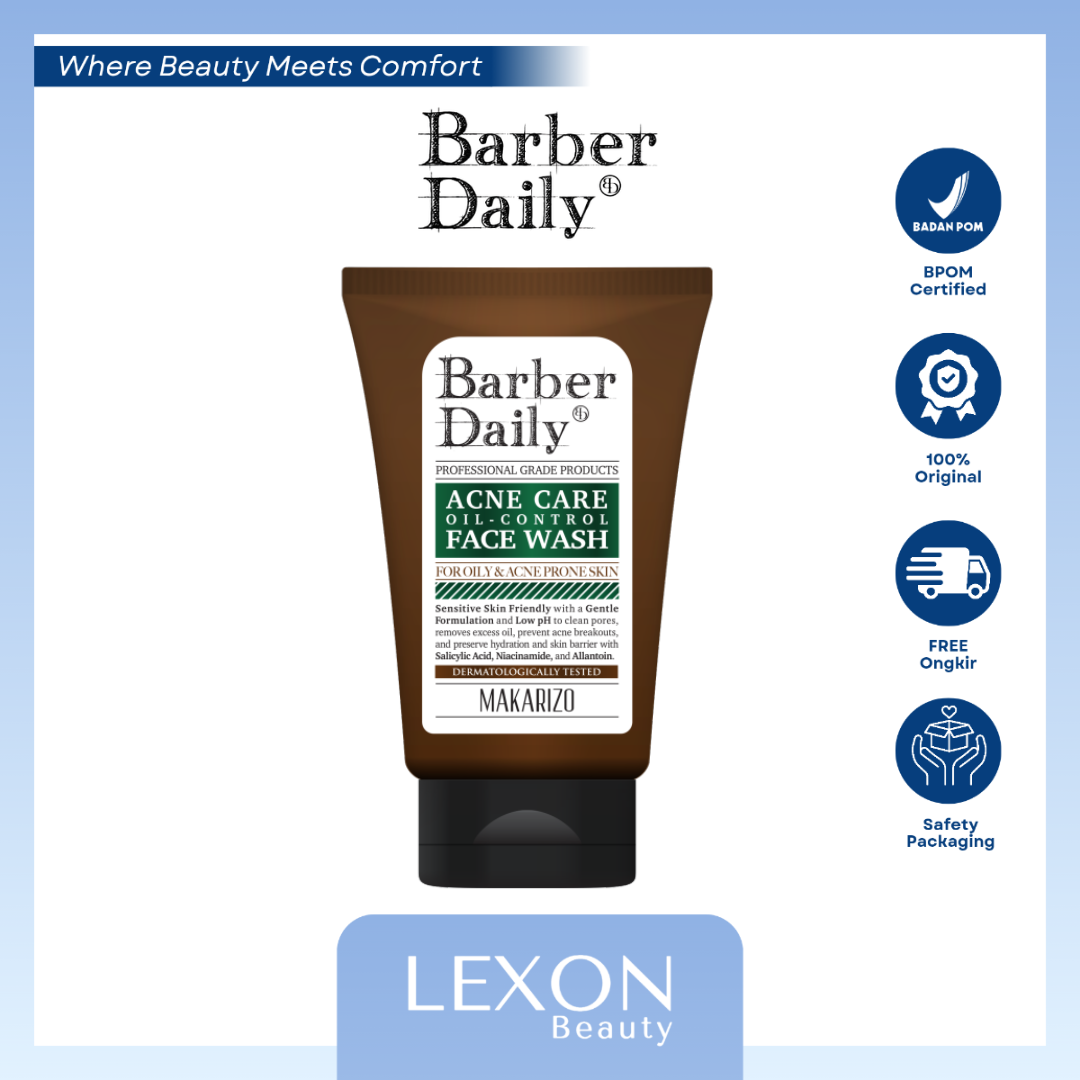 [Barber Daily] Acne Care Oil Control Face Wash 100ml