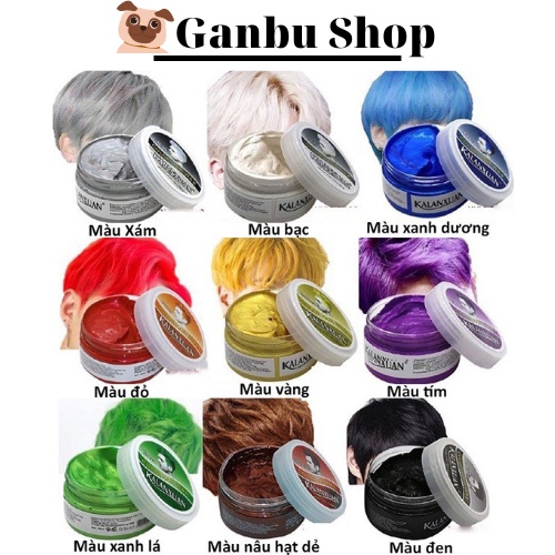 Sáp Tạo Kiểu, Đổi Màu Tóc Tạm Thời Kalanxuan 100g Cho Cả Nam & Nữ
