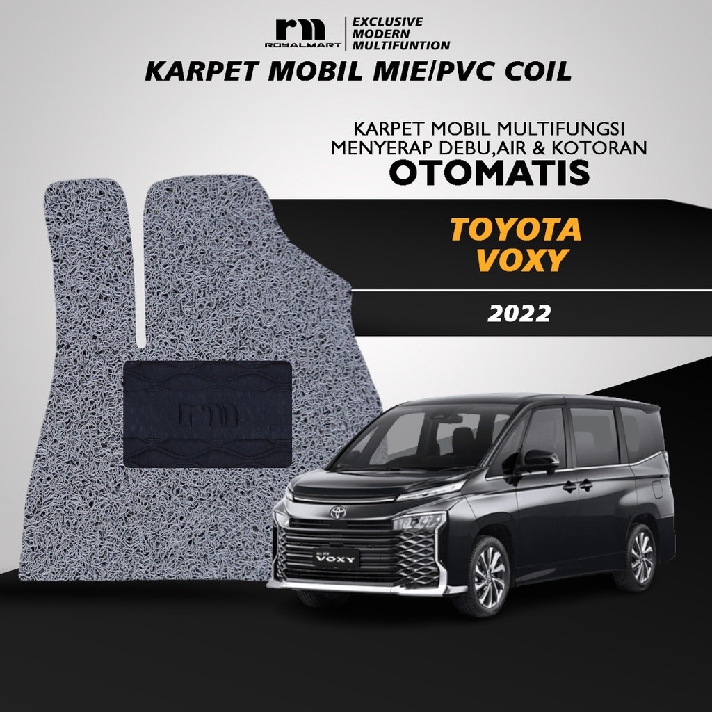 ROYAL MART Karpet Mobil Mie Premium TOYOTA VOXY 2022-2024 Full Set Bergaransi Giá 1,947,500 Đồng*Miễn phí vận chuyển