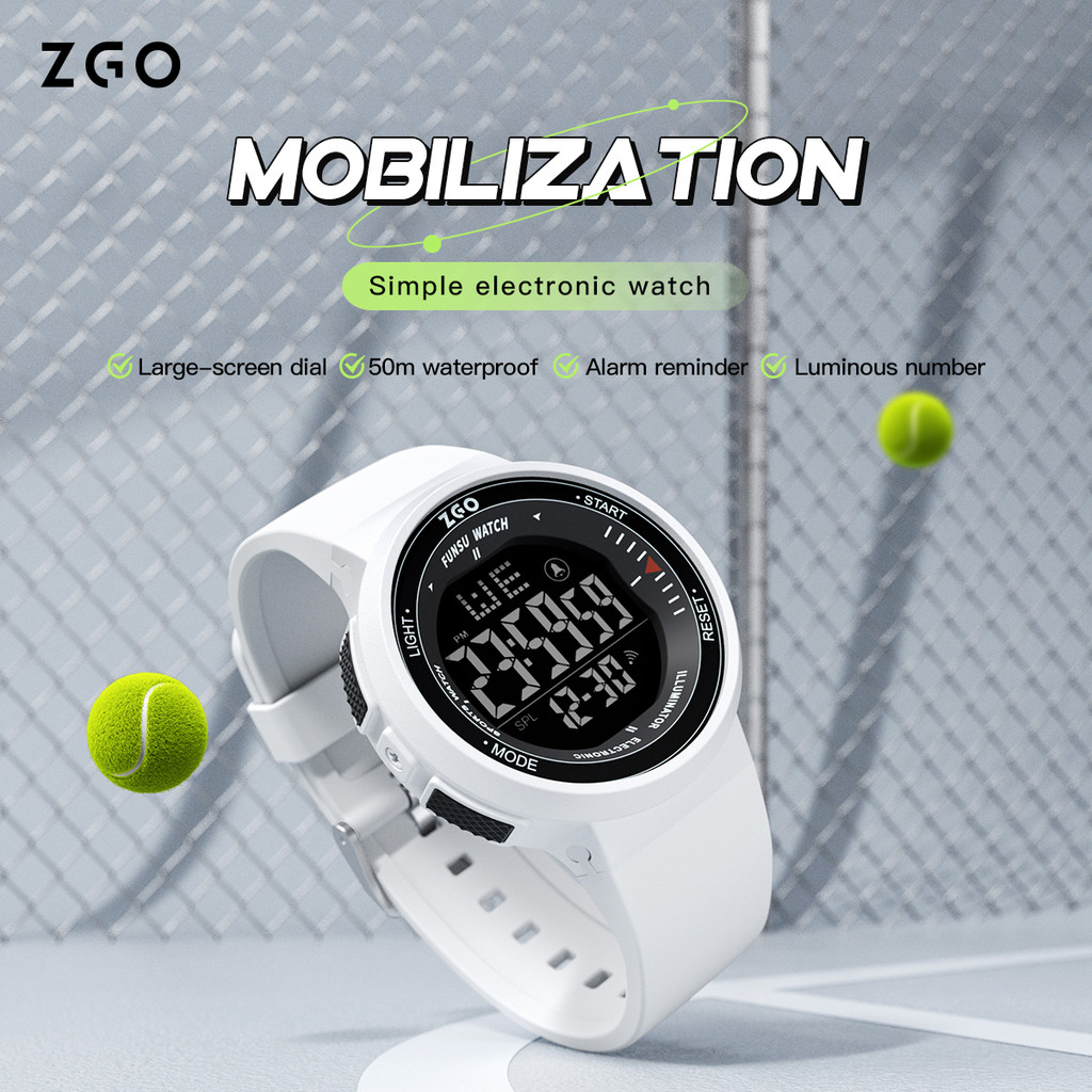 ZGO Kids Watch For Boys multifunctional Students Shockproof Luminous Sporty Digital Watch Gift 8560 ราคา 426 บาท*ส่งฟรี