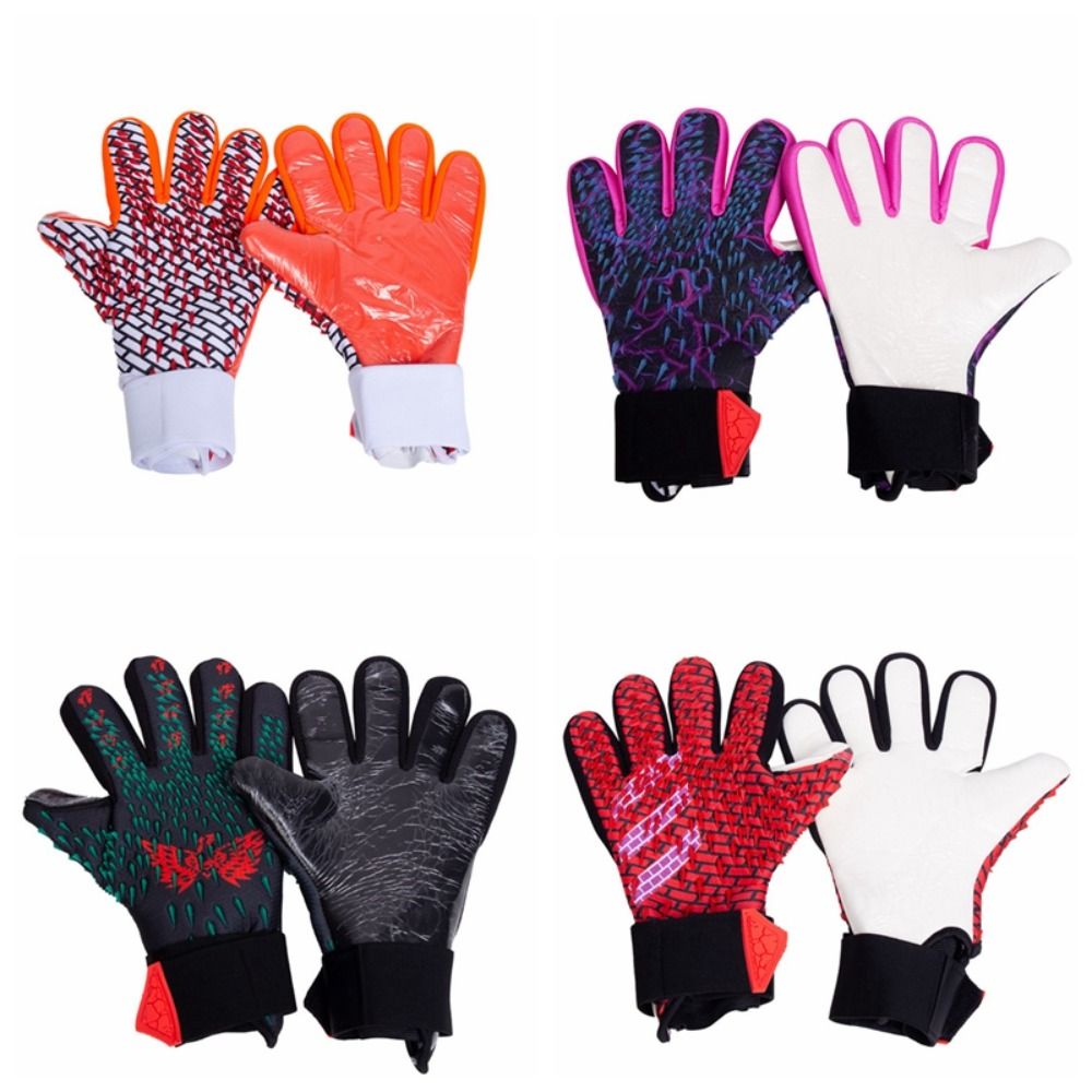 NITA 1 Pair of Anti-Slip Goalie Gloves Finger Protection Wear Resistant