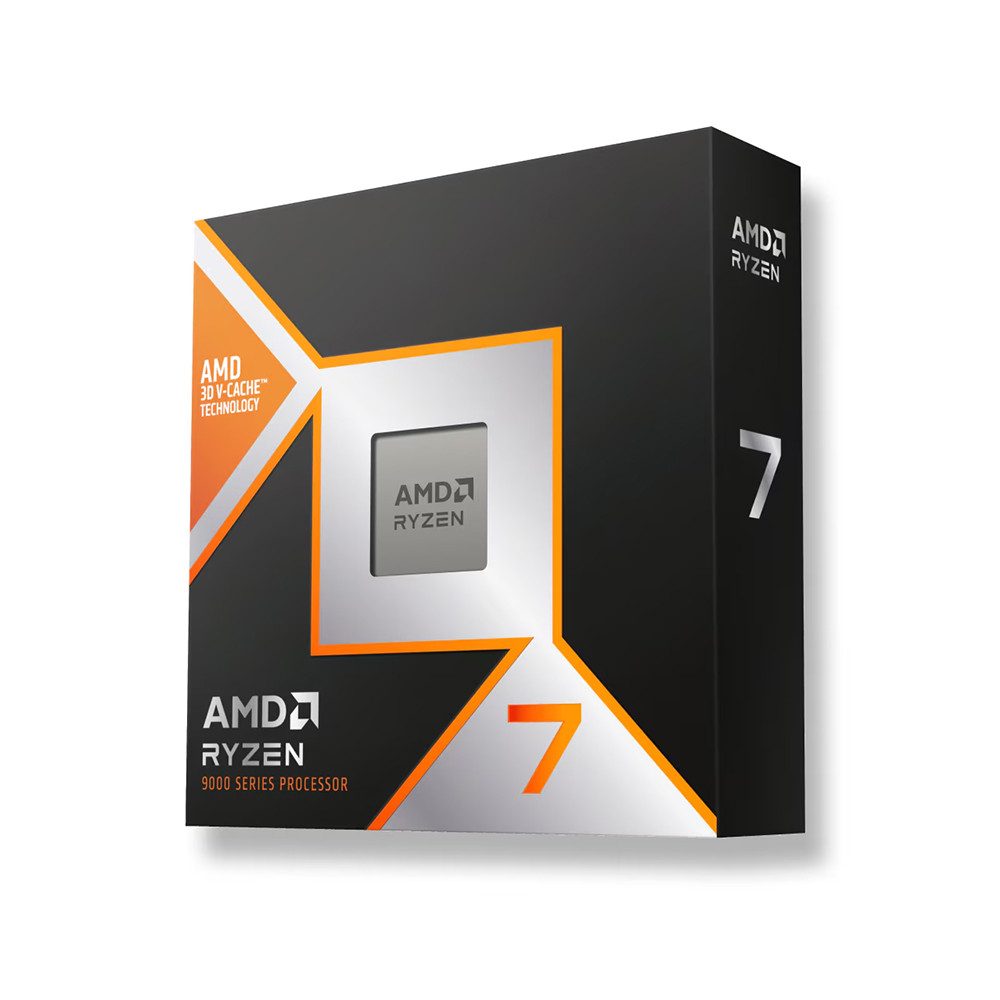 CPU AMD Ryzen 7 9850X3D (AMD AM5 - 8 Core - 16 Thread - Base 4.7Ghz - Turbo 5.6Ghz - Cache 104MB) - Hàng Chính Hãng