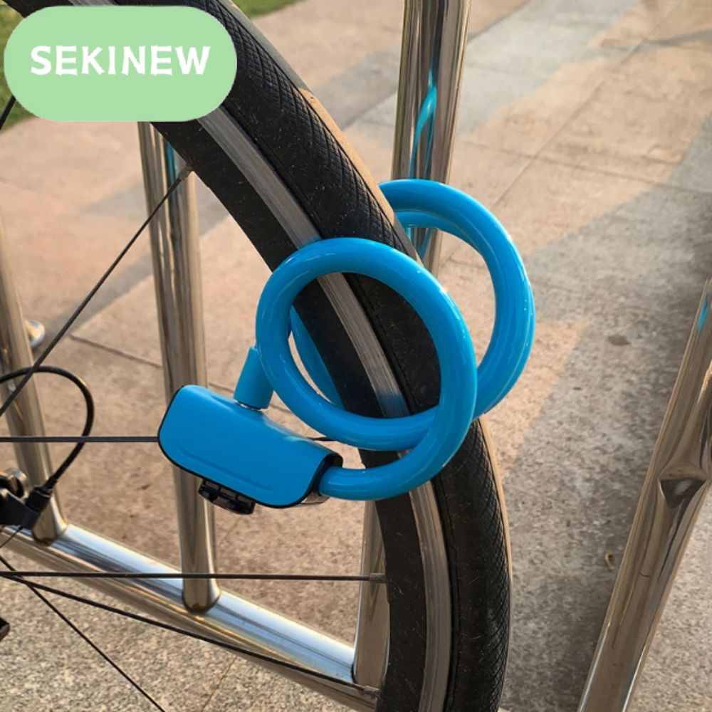 Bike Chain Lock, 30.3in Steel Canvas Anti Theft Security Bike