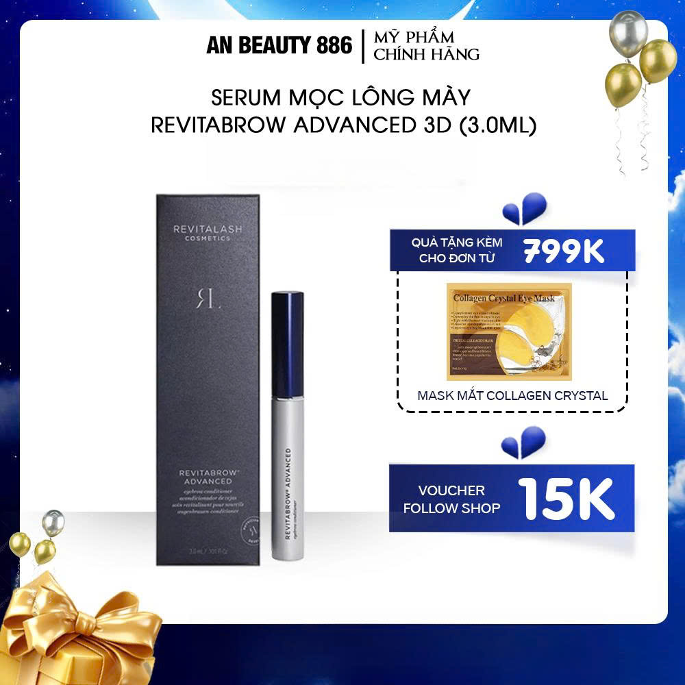 Serum dưỡng lông mày Revitalash Revitabrow Advanced 3D