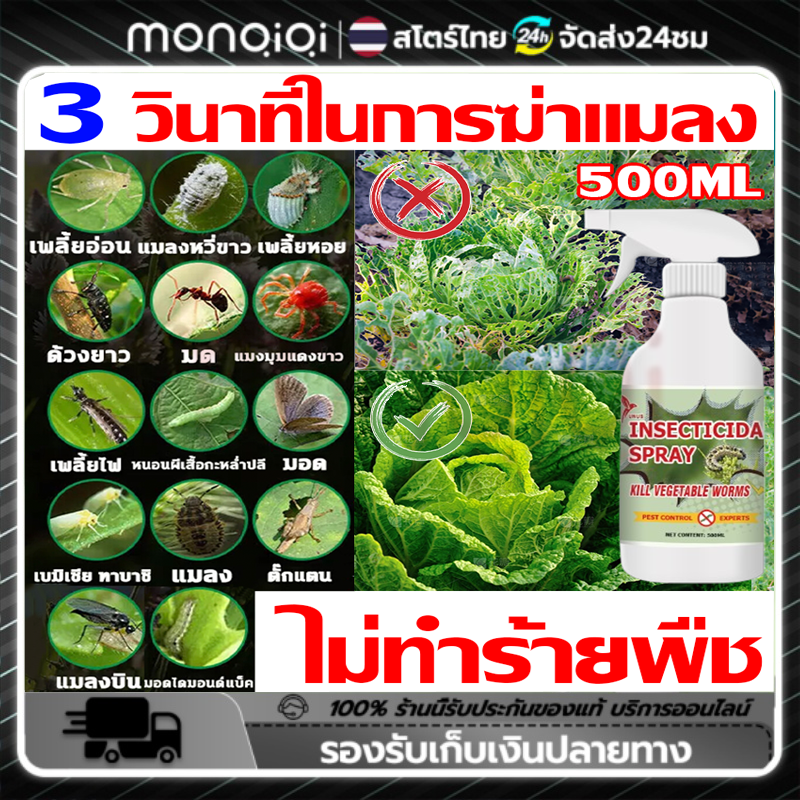 Monqiqi 3 Seconds to Kill Insects. Plant Insecticide 500ml. Insecticide That Does Not Harm Plants. Aphid Killer. Aphid Killer. Worms. Ants. Garden. Firefly Aphids. Jumping Aphids. Whiteflies. Mealybugs. Wide-Spectrum Insecticide. Firefly Insecticide. Inse ราคา 75 บาท*ส่งฟรี