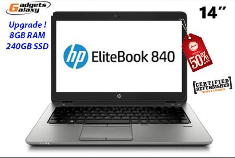 HP ELITEBOOK 840 I5-4th Gen 8GB 240GB SSD ( Refurbished )
