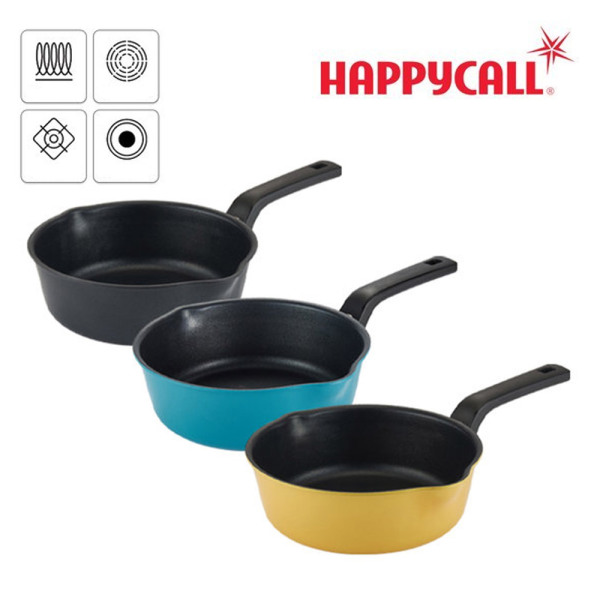 Happycall 3-in-1 IH Flex Pan + wok + pot / korea Multi Cooking ceramic induction frying pans woks pots Singapore