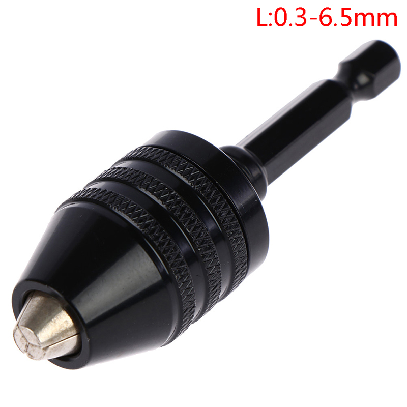 KWB Mâm cặp khoan không chìa khóa chuôi lục giác 1/4 inch Bộ chuyển đổi thay đổi nhanh Bộ chuyển đổi máy khoan