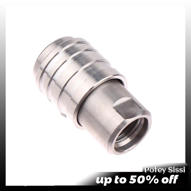 Potey Self-locking 1 4 Quick Connector Holder With Thread M14 For High Pressure Wash Foam Bottle Accessories