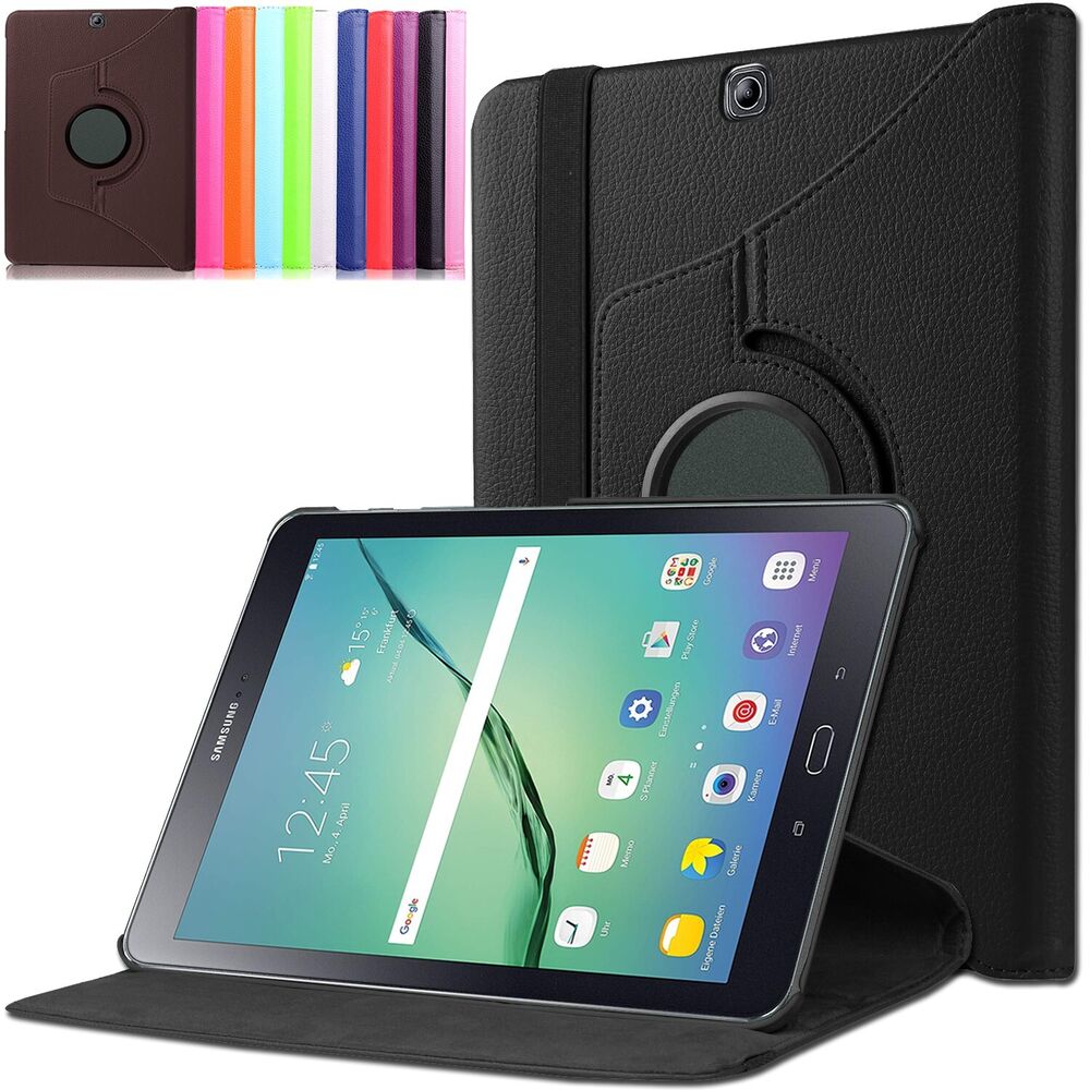 Smart Rotating Case for Galaxy 9.7 SM-T810 T815 T813 T819 Flip Book Cover For Samsung Tab S2 T710 T715 8.0" Funda