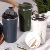 LOYO 510ml Insulated Coffee Mug for Office Use