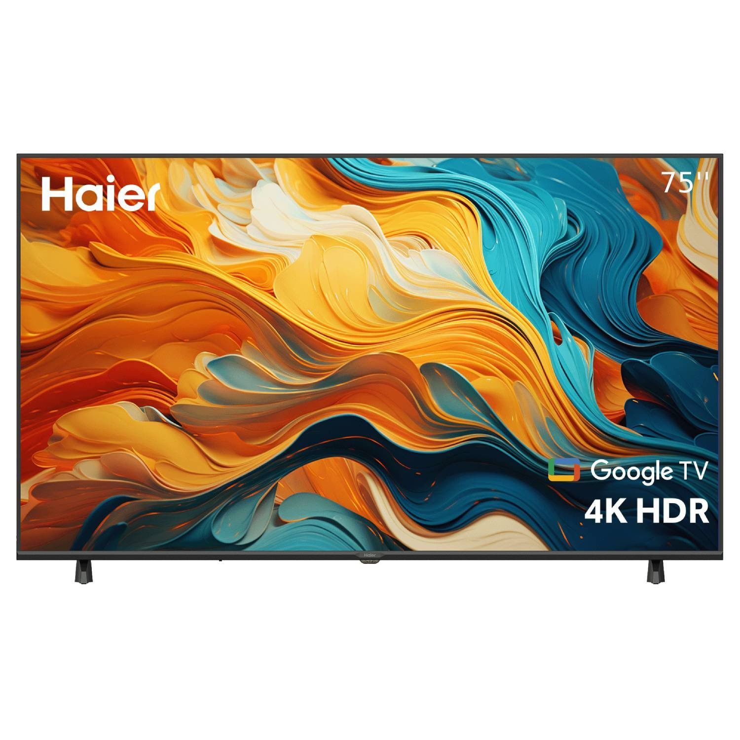 HAIER LED TV ขนาด 75 นิ้ว รุ่น H75K85FUX สีดำ แบรนด์แท้ ราคา 25,400 บาท*ส่งฟรี