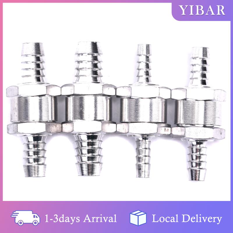 【YIBAR】 Một cách 6 8 10 12mm 4 kích thước hợp kim nhôm nhiên liệu không trở lại kiểm tra van