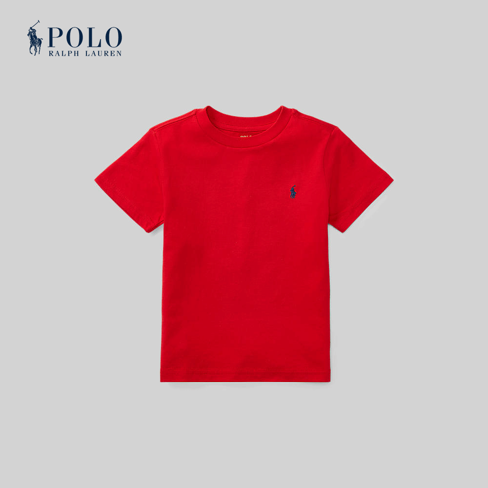 Polo Ralph Lauren Kids Boys Tee-Cotton Jersey Crewneck Tee CWPOTSHB8020167 600 Red ราคา 2,400 บาท*ส่งฟรี