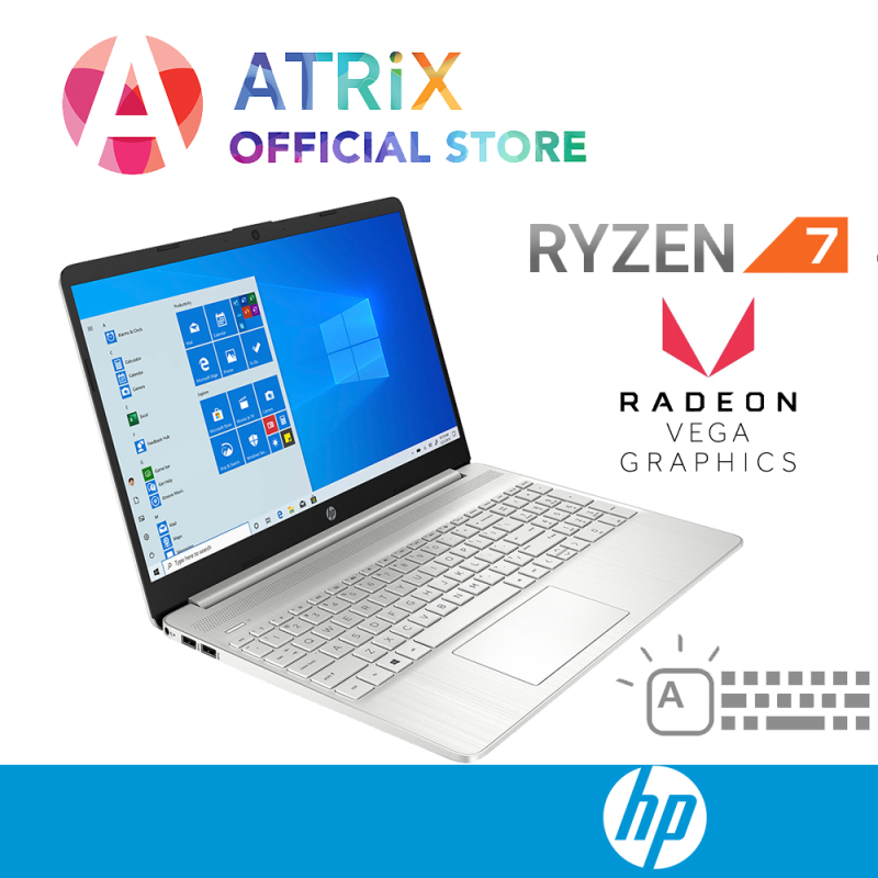 【Express Delivery】2020 HP 15s 15s-eq0143AU | Ultra Slim | 15.6inch FHD | AMD Ryzen 5 -3500U | Backlit Keyboard | 8GB DDR4 RAM | 512GB PCIe SSD | Radeon VEGA8 Graphics | Win10 Home | 1Y HP onsite warranty