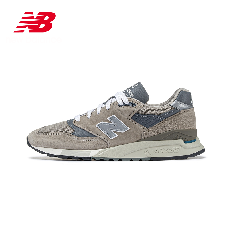 New Balance Nb Unisex Retro Mùa Hè Giản Dị Giày thể thao thoài mái U998gr